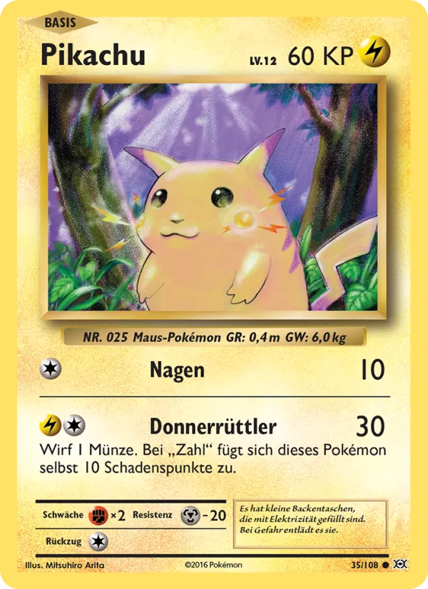 Pikachu, Evolution 35