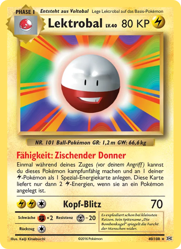 Lektrobal, Evolution 40