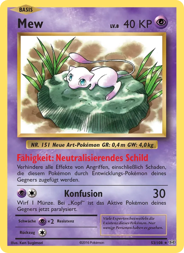 Mew, Evolution 53