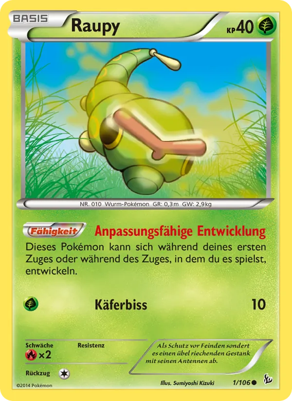 Raupy, Flammenmeer 1