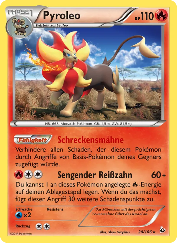 Pyroleo, Flammenmeer 20