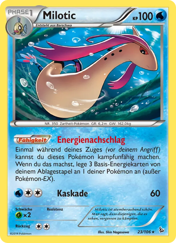 Milotic, Flammenmeer 23