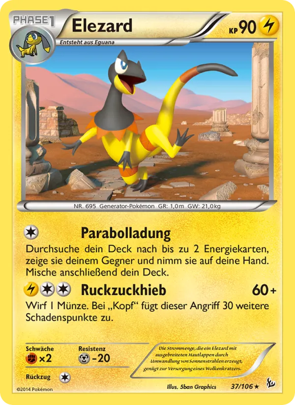 Elezard, Flammenmeer 37