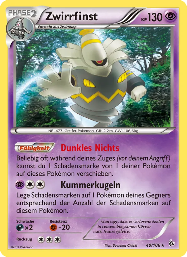 Zwirrfinst, Flammenmeer 40