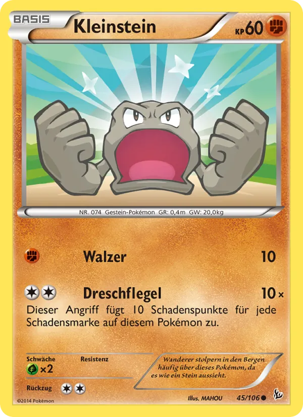 Kleinstein, Flammenmeer 45