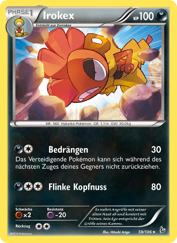 Irokex, Flammenmeer 59
