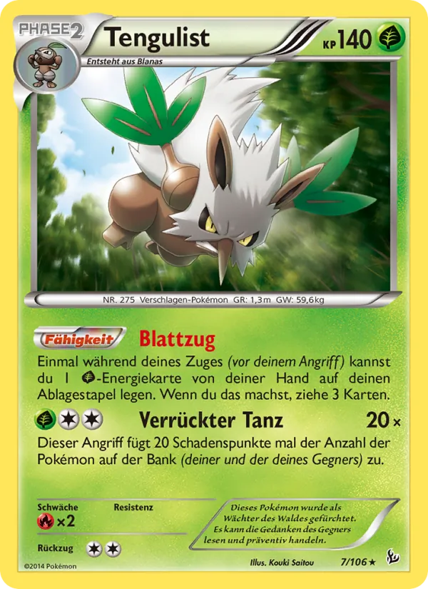 Tengulist, Flammenmeer 7