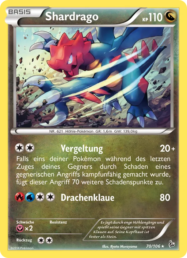 Shardrago, Flammenmeer 70