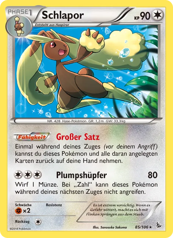 Schlapor, Flammenmeer 85