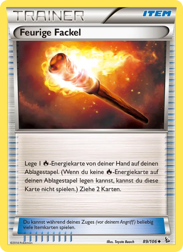 Feurige Fackel, Flammenmeer 89