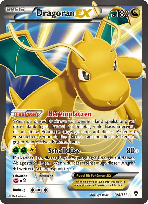 Dragoran EX, Fliegende Fäuste 108