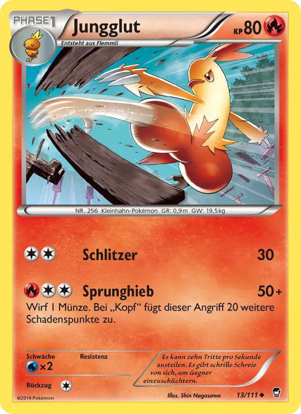 Jungglut, Fliegende Fäuste 13