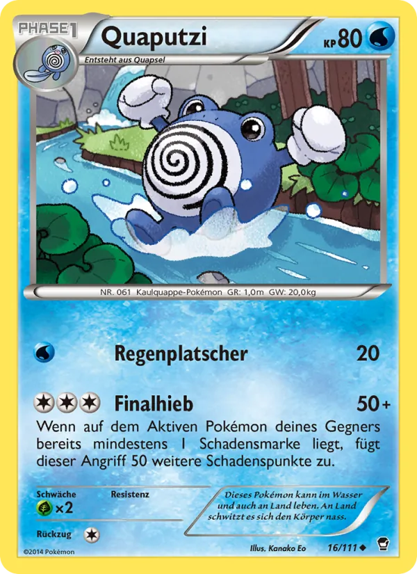 Quaputzi, Fliegende Fäuste 16