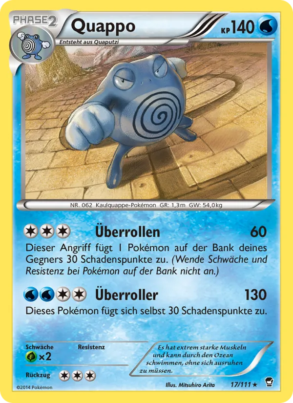 Quappo, Fliegende Fäuste 17