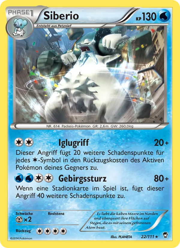 Siberio, Fliegende Fäuste 22