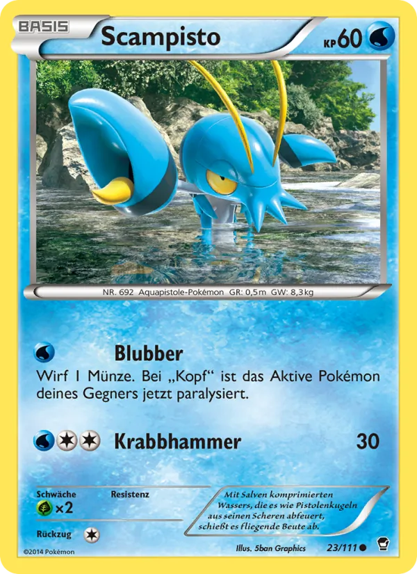 Scampisto, Fliegende Fäuste 23