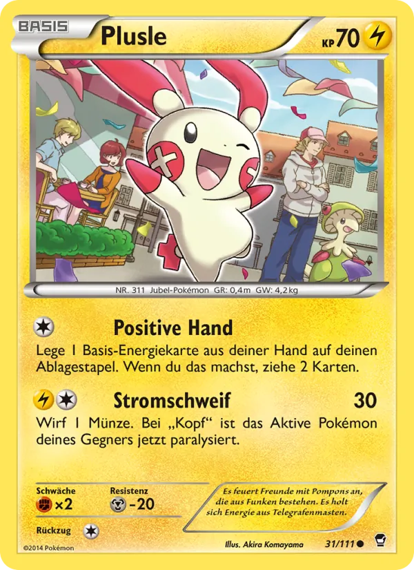 Plusle, Fliegende Fäuste 31