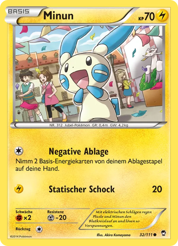 Minun, Fliegende Fäuste 32