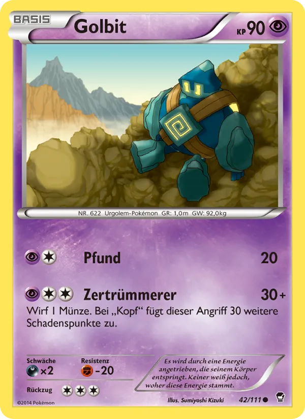 Golbit, Fliegende Fäuste 42