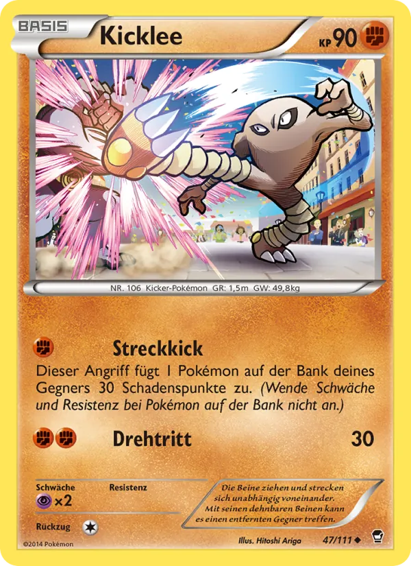 Kicklee, Fliegende Fäuste 47