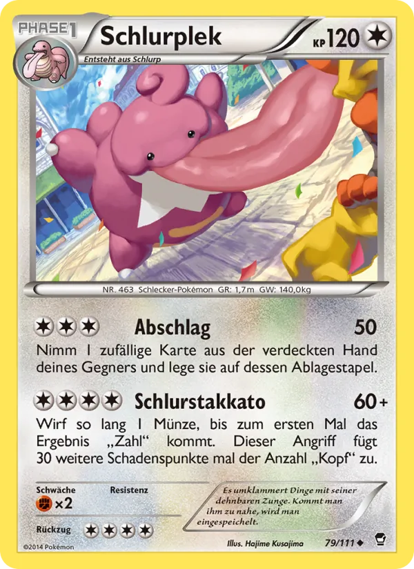 Schlurplek, Fliegende Fäuste 79