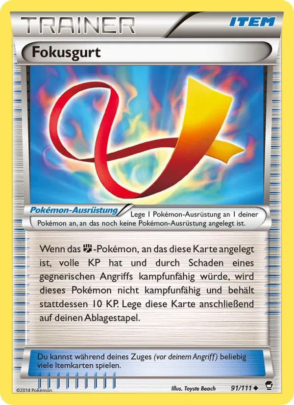 Fokusgurt, Fliegende Fäuste 91