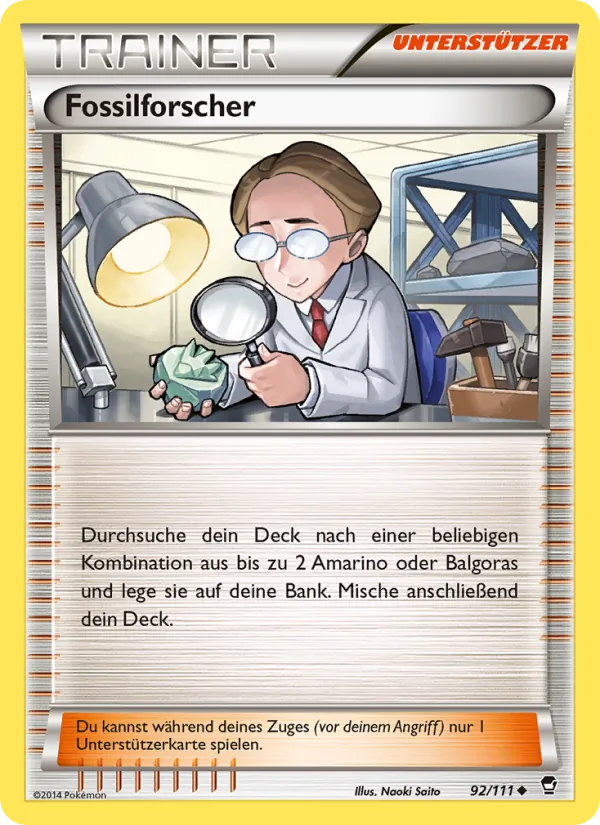 Fossilforscher, Fliegende Fäuste 92