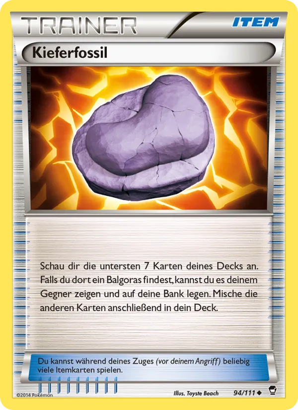 Kieferfossil, Fliegende Fäuste 94
