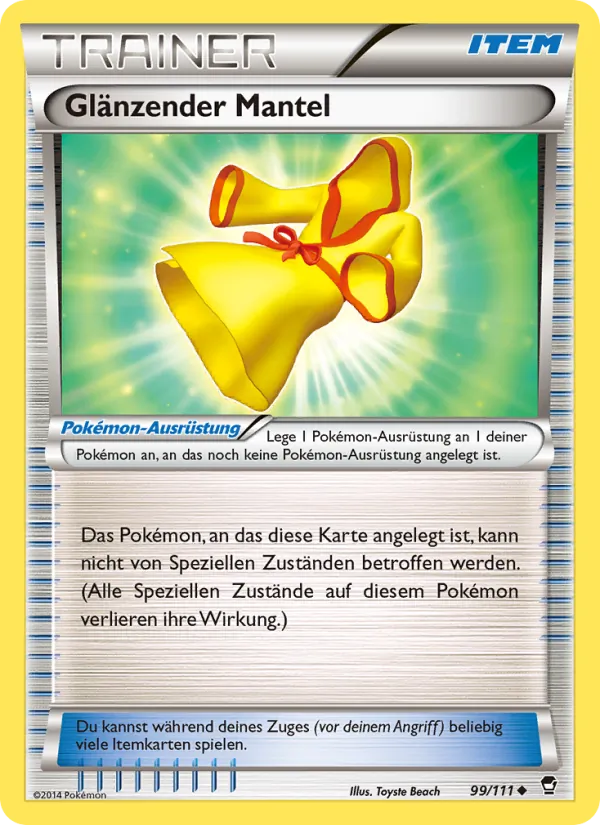 Glänzender Mantel, Fliegende Fäuste 99
