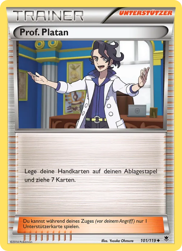 Prof. Platan, Phantomkräfte 101