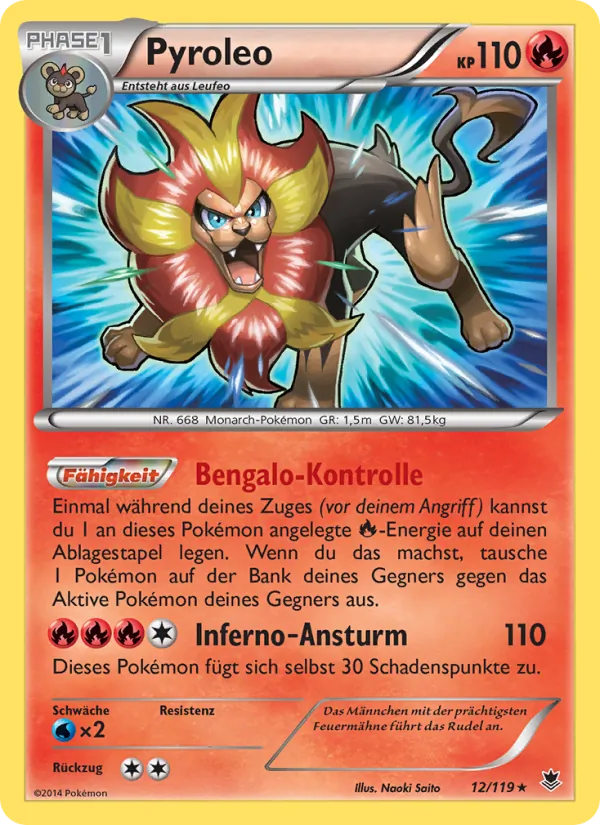 Pyroleo, Phantomkräfte 12