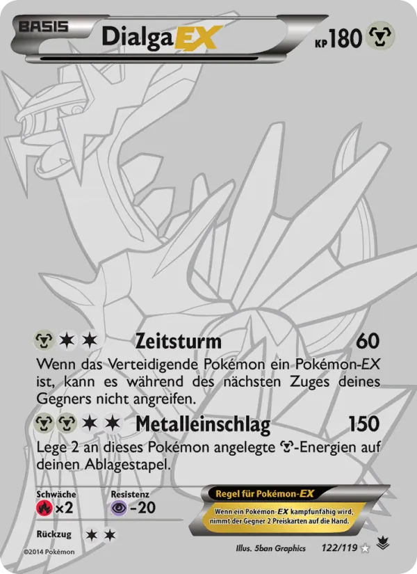 Dialga EX, Phantomkräfte 122