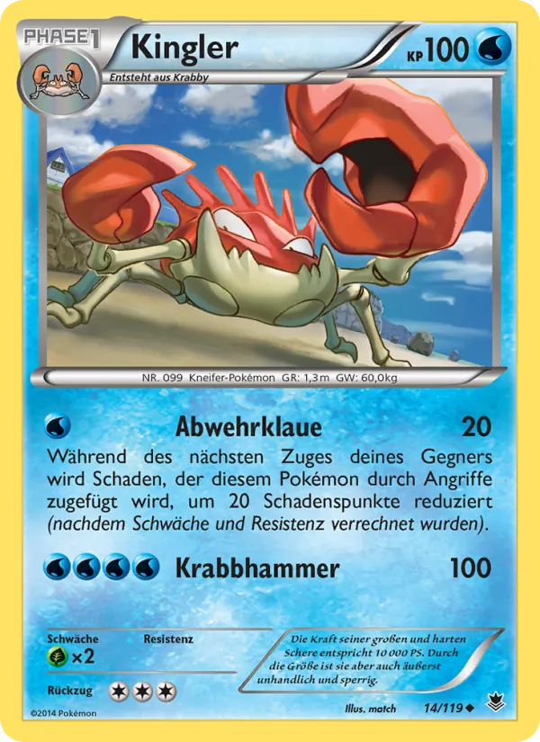 Kingler, Phantomkräfte 14