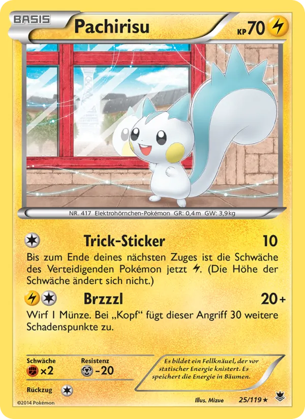 Pachirisu, Phantomkräfte 25