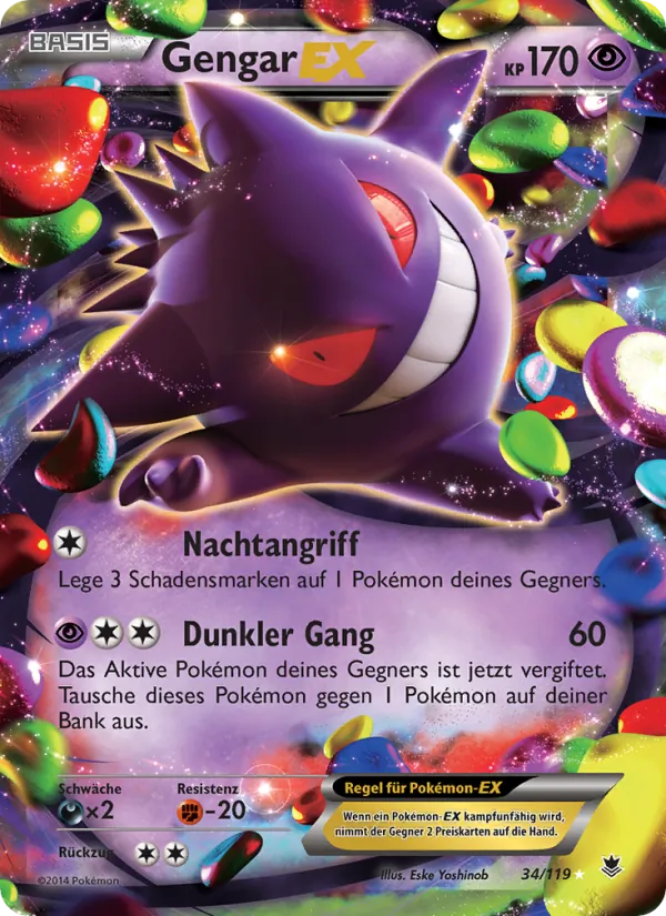 Gengar EX, Phantomkräfte 34