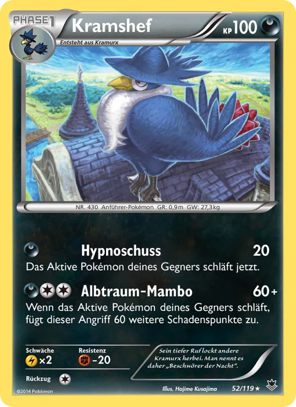 Kramshef, Phantomkräfte 52