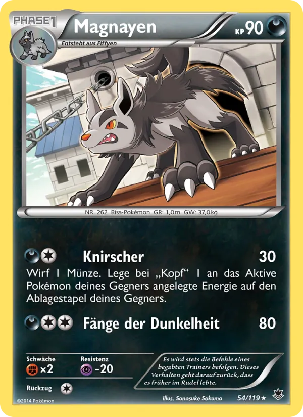 Magnayen, Phantomkräfte 54