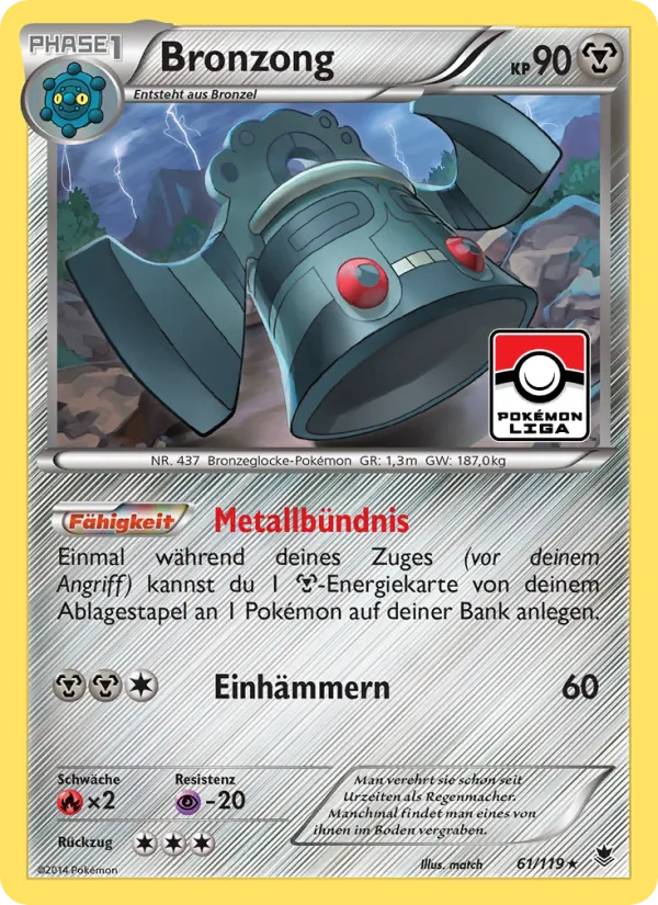 Bronzong, Phantomkräfte 61