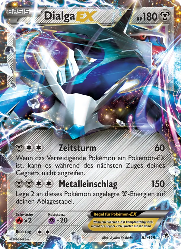 Dialga EX, Phantomkräfte 62