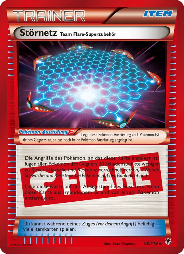 Störnetz Team Flare-Superzubehör, Phantomkräfte 98