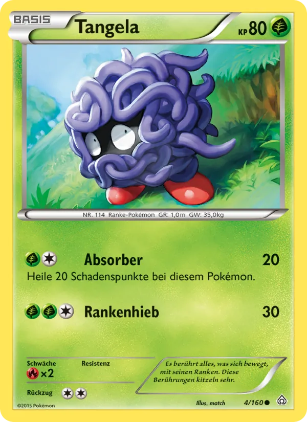 Tangela, Protoshock 4