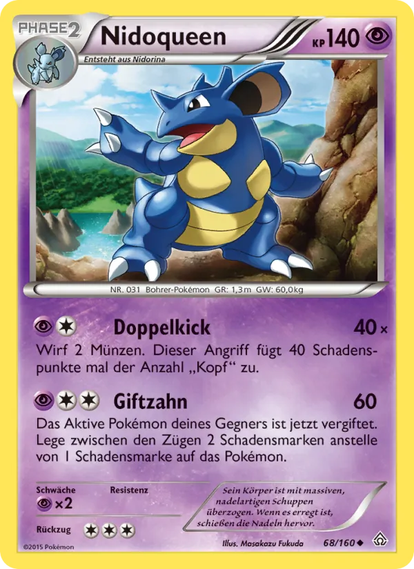 Nidoqueen, Protoshock 68