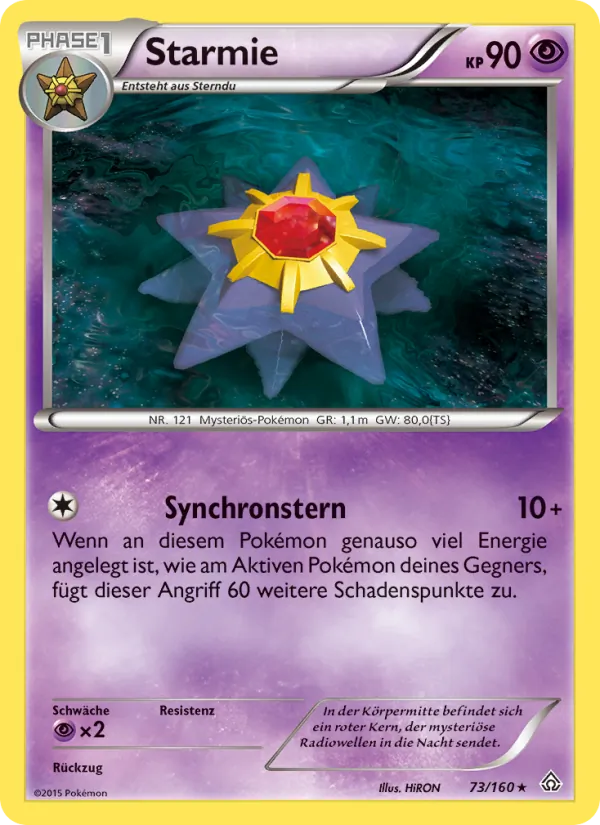 Starmie, Protoshock 73