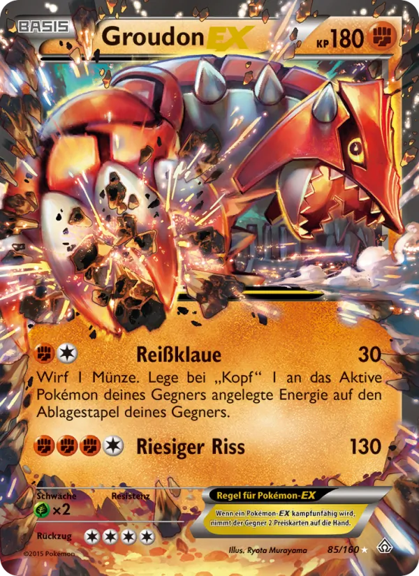 Groudon EX, Protoshock 85
