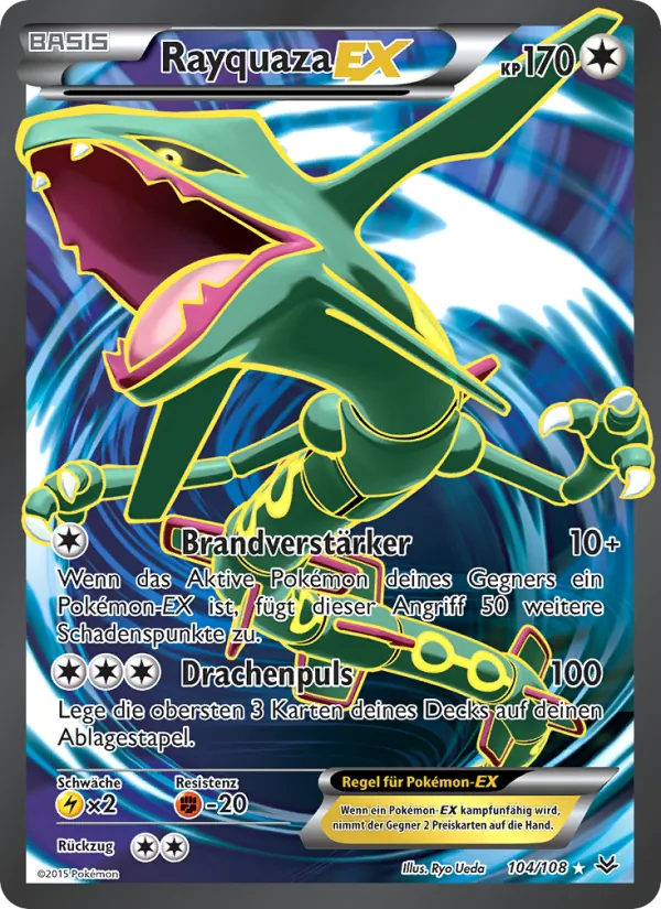 Rayquaza EX, Drachenleuchten 104