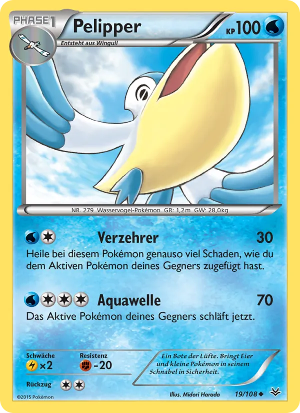 Pelipper, Drachenleuchten 19