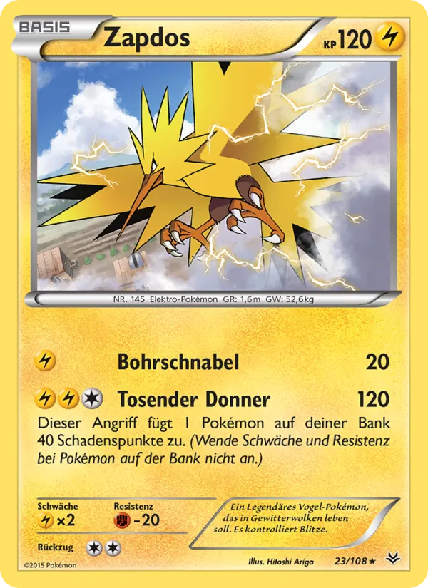 Zapdos, Drachenleuchten 23