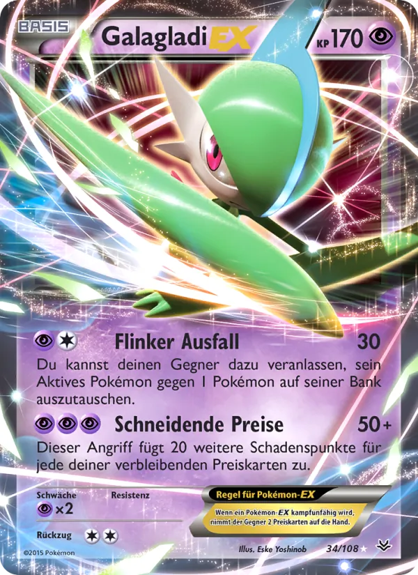 Galagladi EX, Drachenleuchten 34