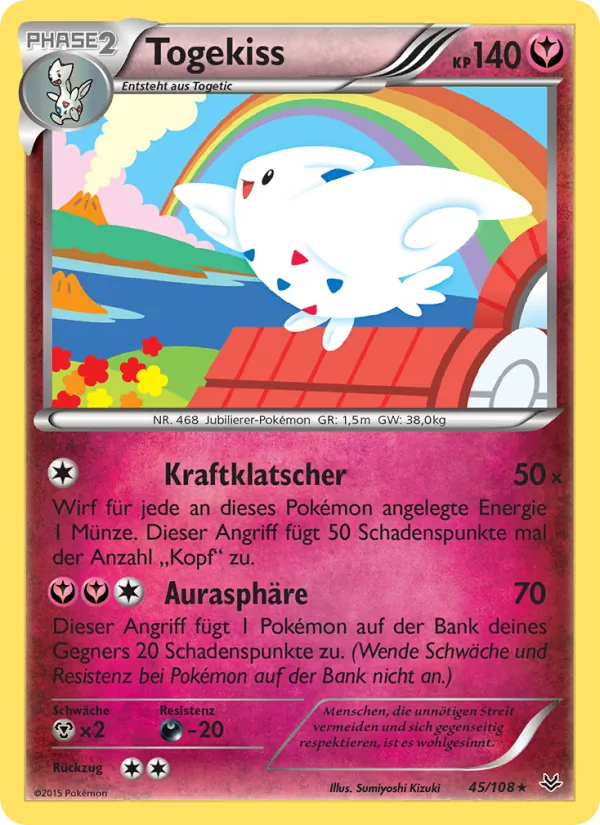 Togekiss, Drachenleuchten 45