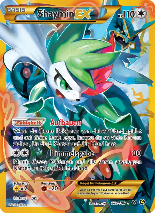 Shaymin EX, Drachenleuchten 77a